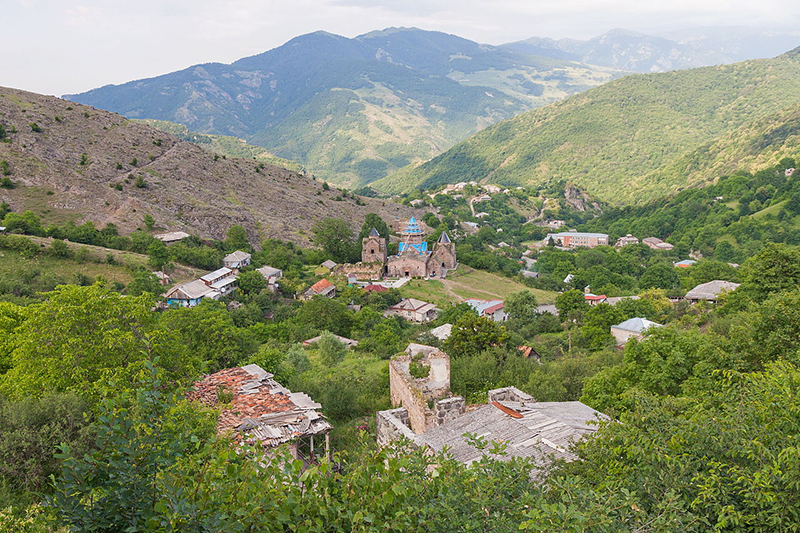 Вид на деревню Гош в Тавушской области Армении. Фото: wikimedia.org