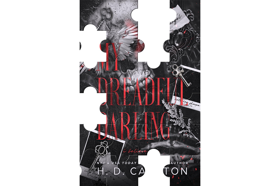 Оригинальная обложка книги My Dreadful Darling Х. Д. Карлтон