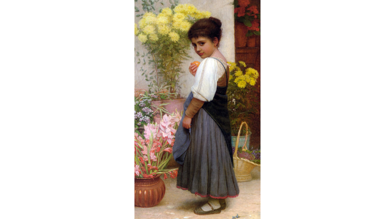«Торговка цветами» Кейт Перуджини.