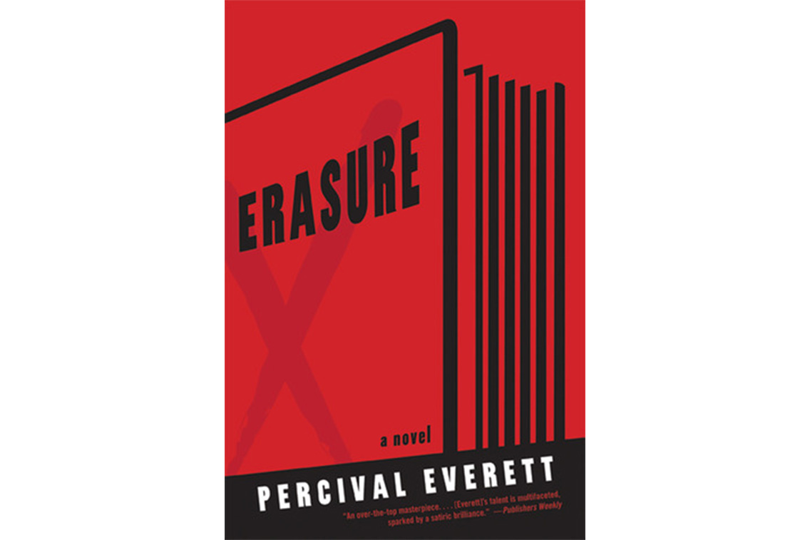 Оригинальная обложка книги «Стирание» Персиваля Эверетта