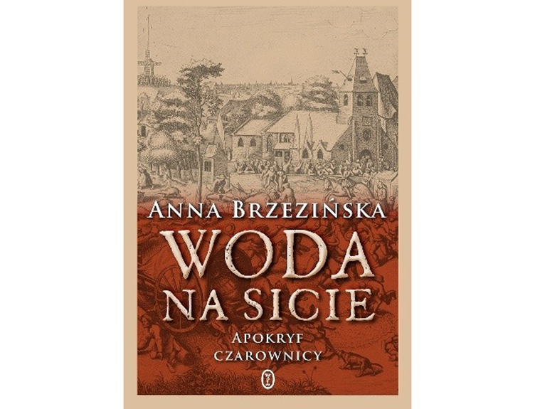 Оригинальная обложка романа Анны Бжезинской «Вода в решете»