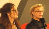 Лариса Максимова и Маша Михалкова в эфире «Эха Москвы»