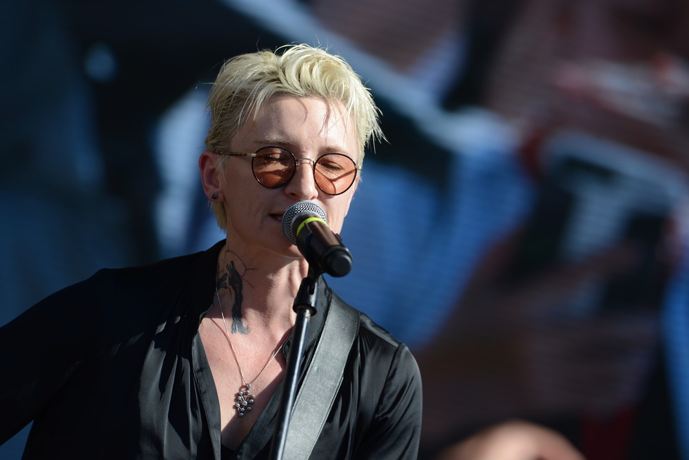 Диана Арбенина на фестивале «Красная площадь»