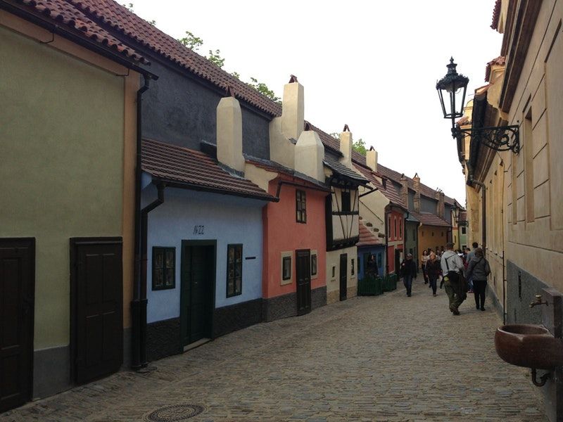 Злата Улочка, дом Кафки в Праге