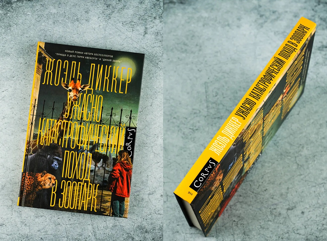 Книга «Ужасно катастрофический поход в зоопарк» Жоэля Диккера