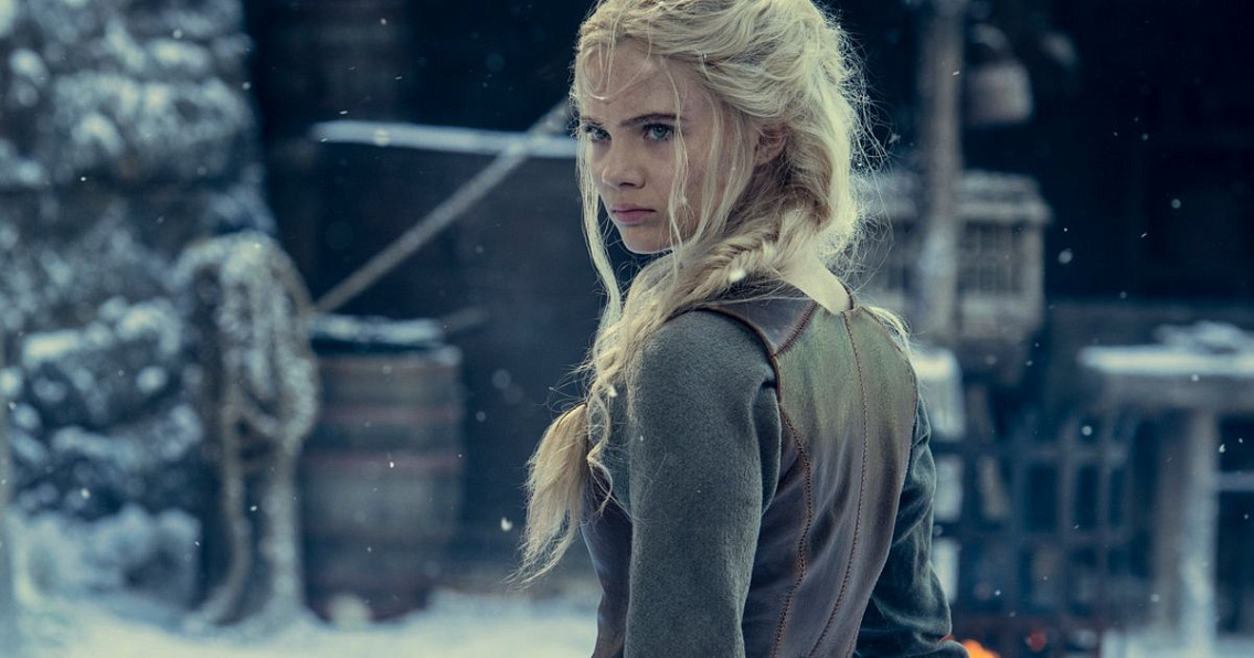 Фрейя Аллан в роли Цири в сериале от Netflix