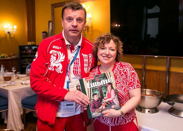Елена Чекалова представила свою книгу «Ешьте!» на Олимпиаде в Сочи